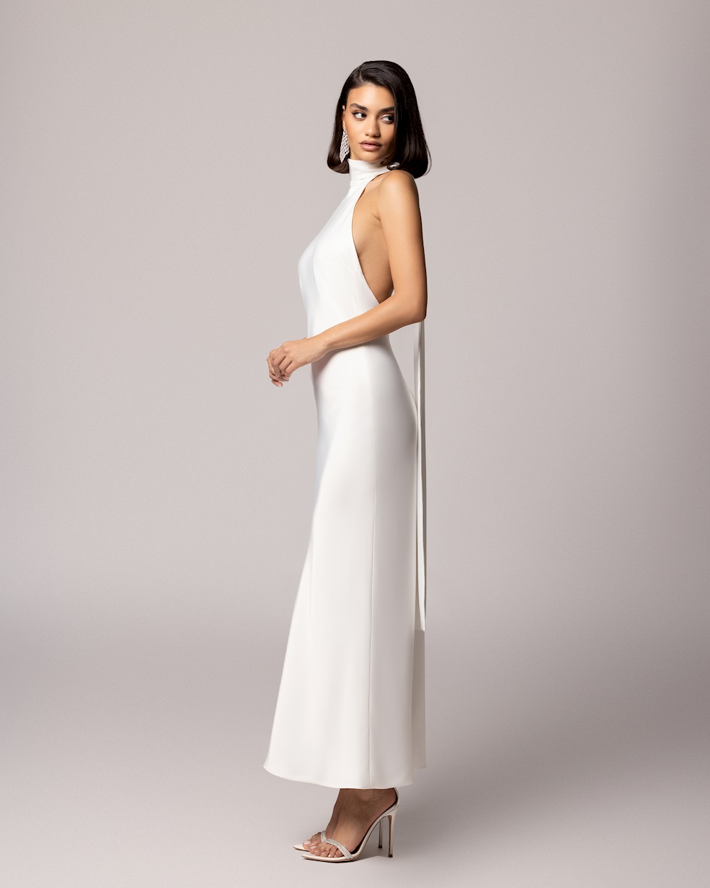 Ankle length gown online best sale